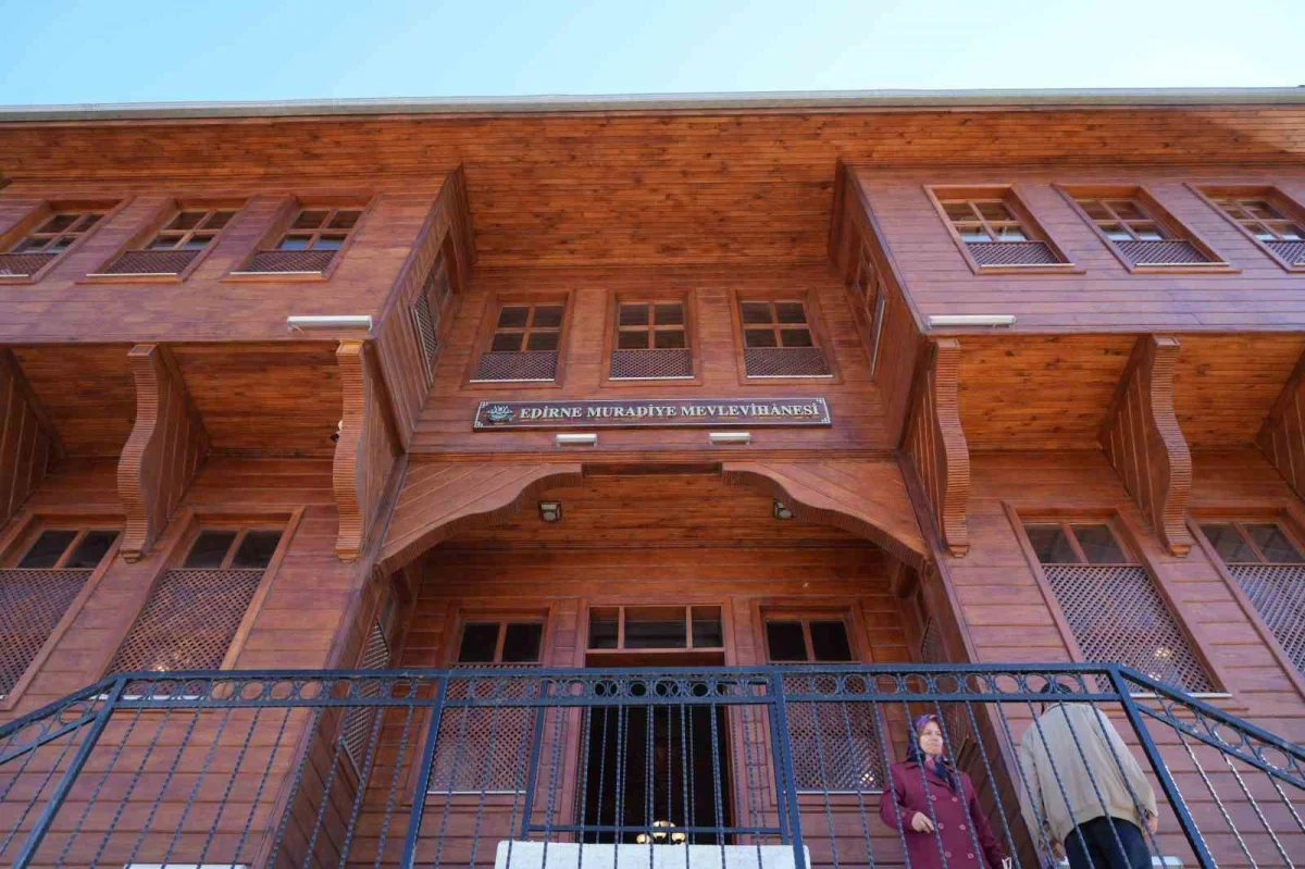 Edirne Muradiye Mevlevihanesi 101 yıl sonra açıldı