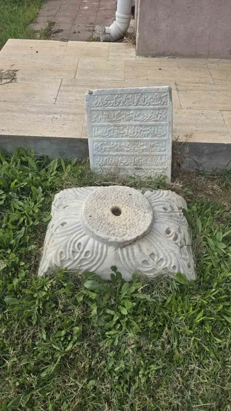 Tekirdağ'da 1813 tarihli Osmanlı kitabesi bulundu