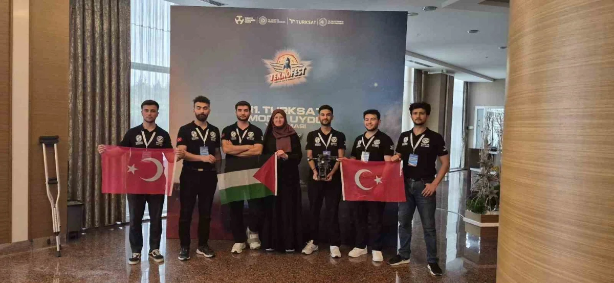 Sakarya Üniversitesi uydu yarışmasını 101,47 puanla kazandı