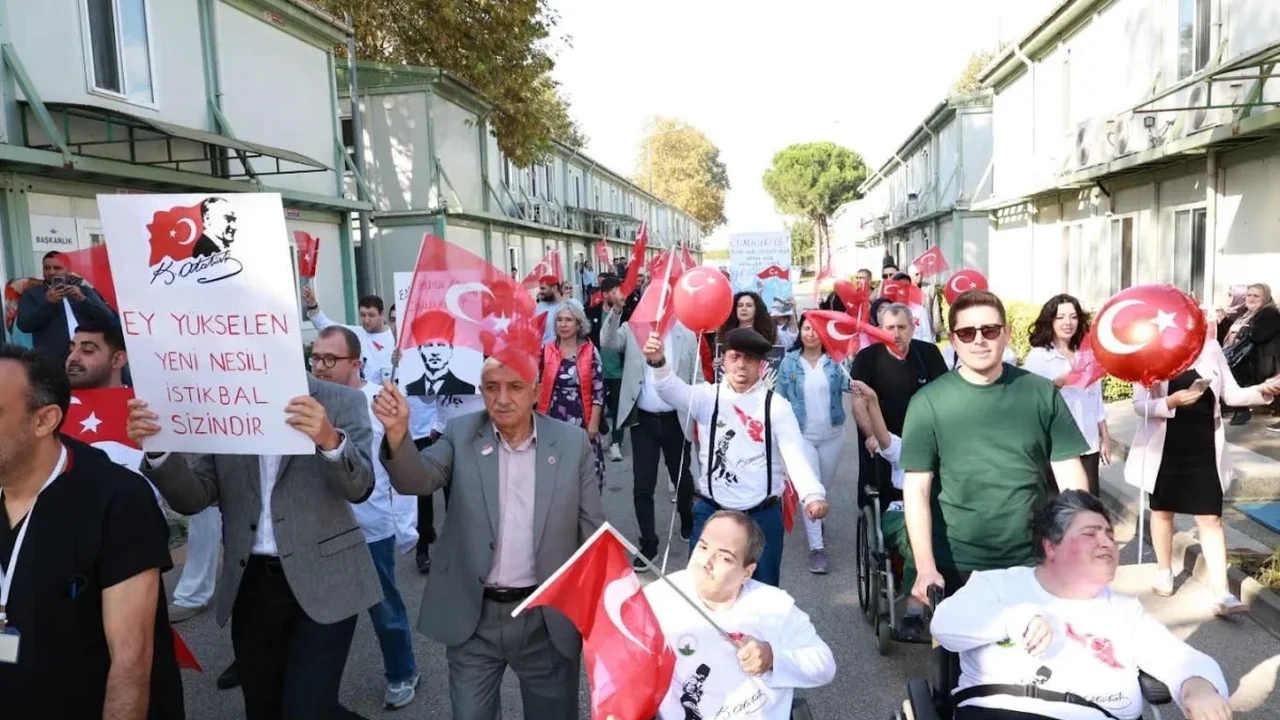 Osmangazi'de Cumhuriyet Bayramı coşkusu engel tanımadı