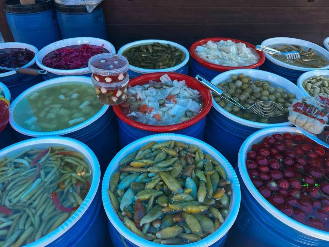 Gedelek turşusunun sırrı: Pınarbaşı suyu ve 40 bin ton