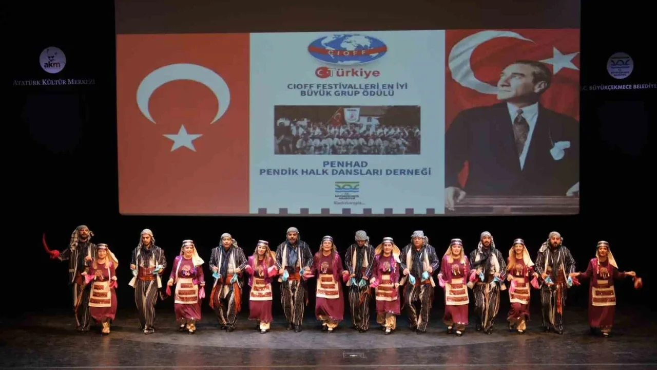 Büyükçekmece Festivali'ne En İyi CIOFF ödülü