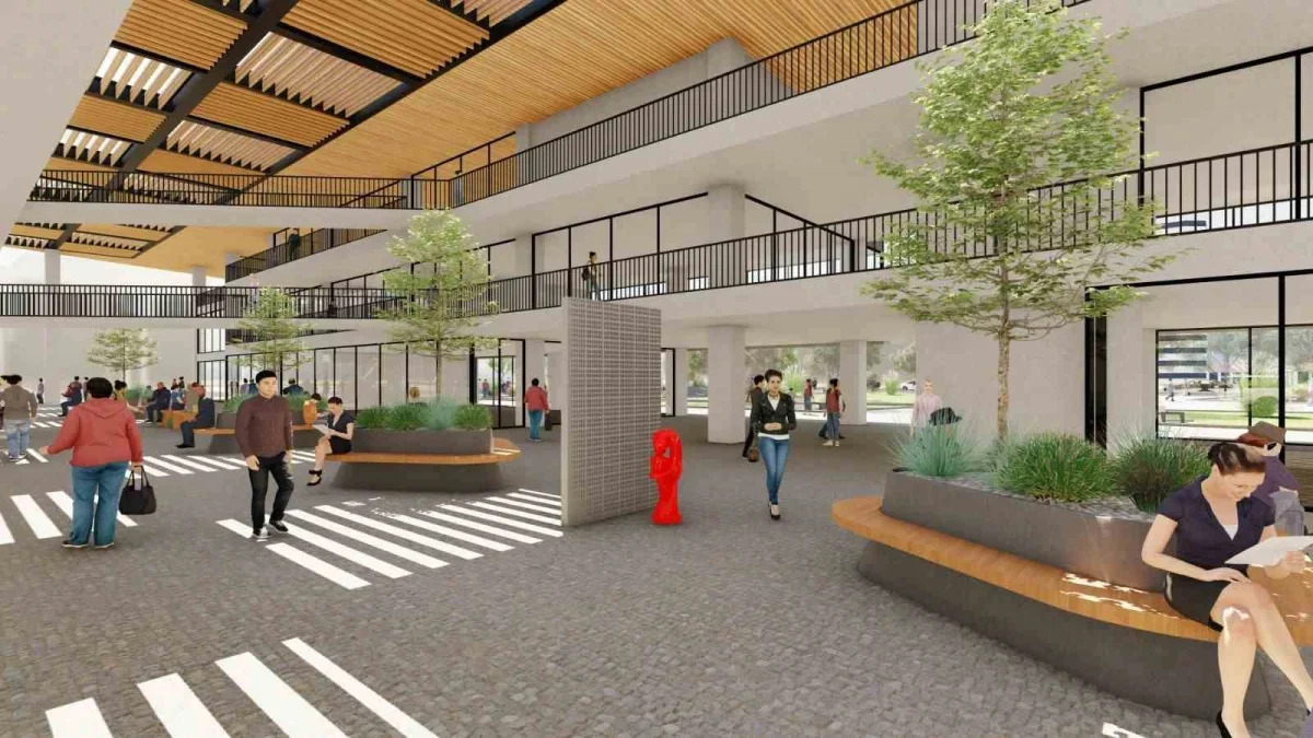 Osmangazi Millet Bahçesi'ne otopark ve çarşı önerisi