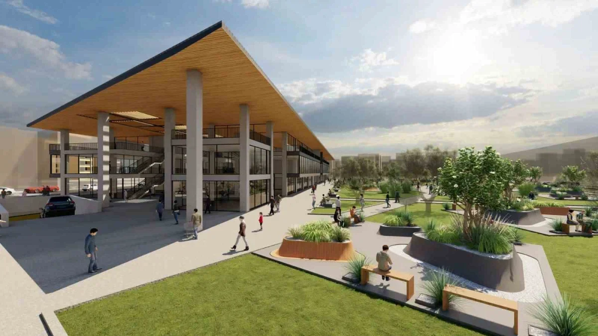 Osmangazi Millet Bahçesi'ne otopark ve çarşı önerisi