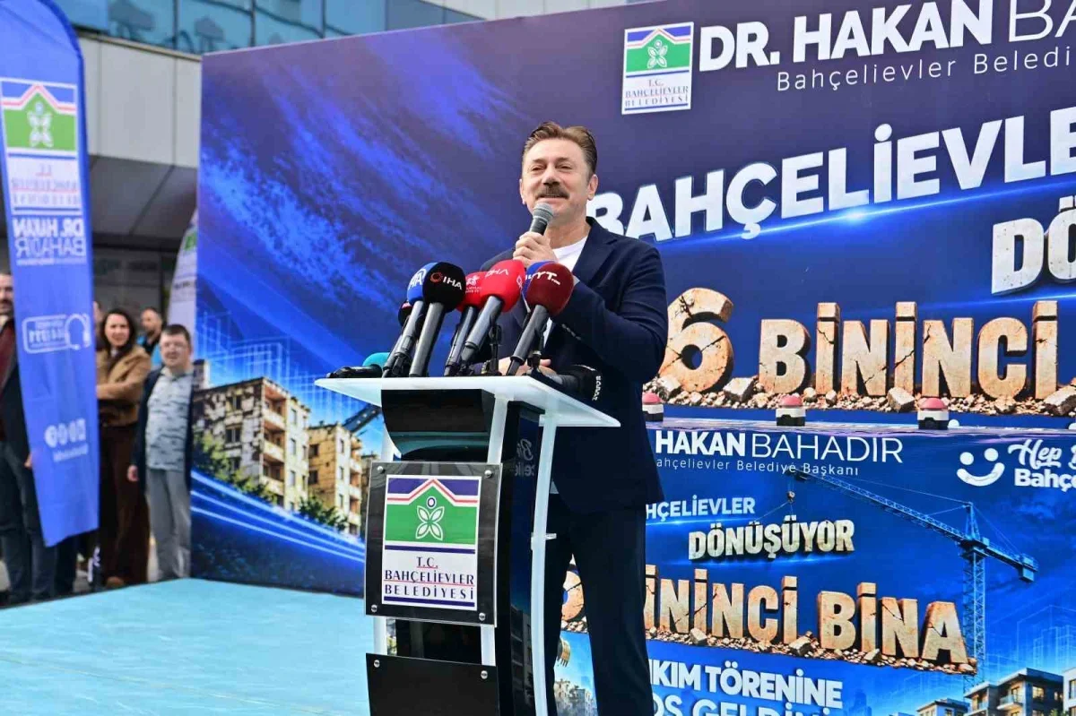 Bahçelievler'de kentsel dönüşümde 6 bininci bina yıkıldı