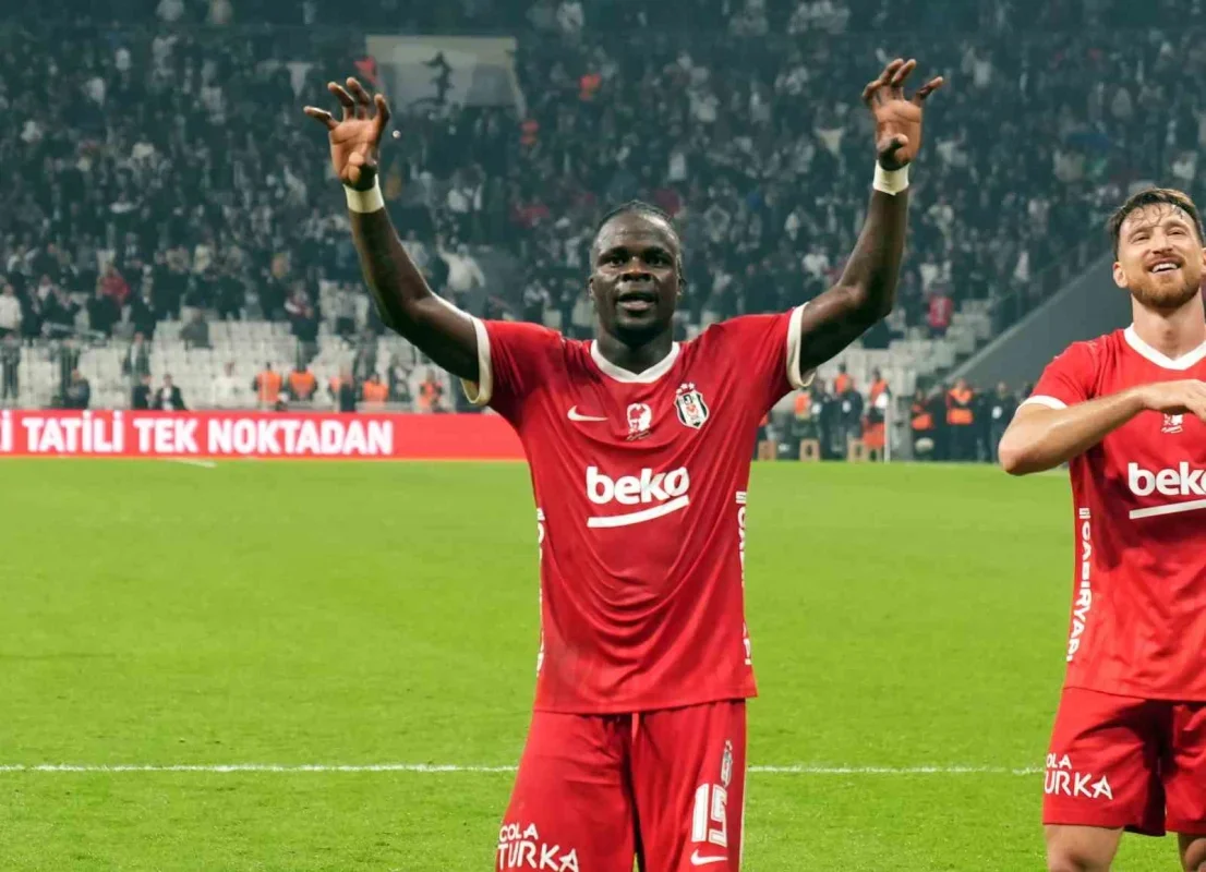 Beşiktaş'ta Junior Olaitan ligde ilk golünü attı
