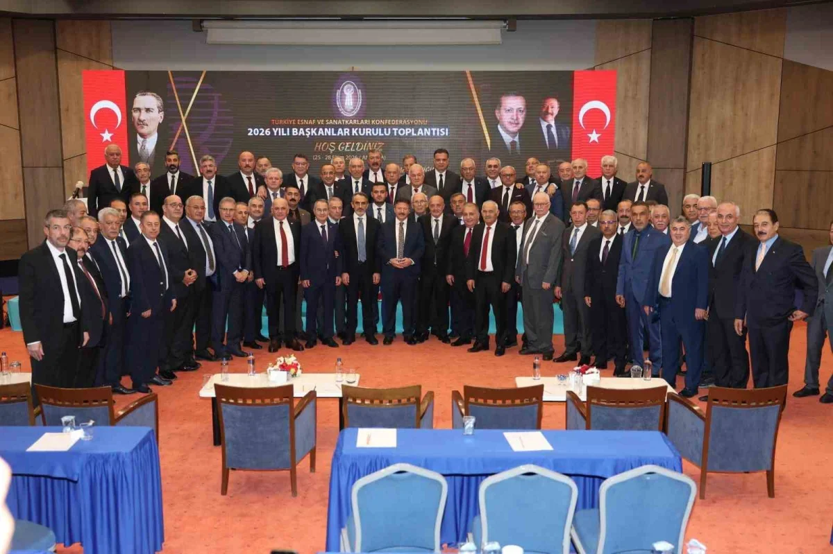 TESK Başkanı Yiğiner Antalya'da hedefleri paylaştı
