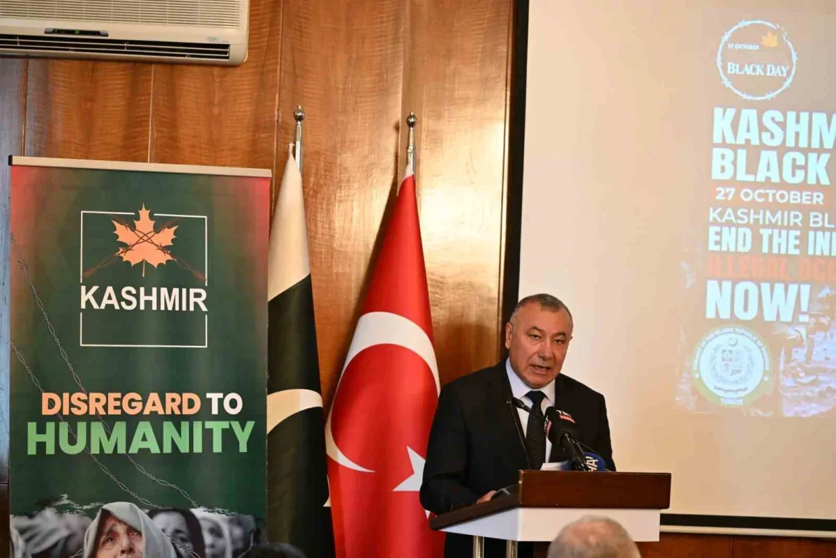 Ankara'da Keşmir Kara Günü için anma programı
