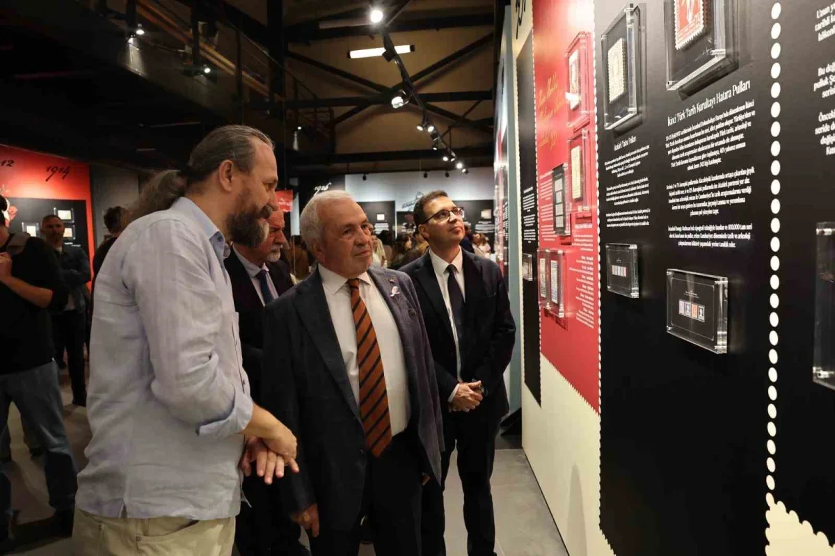 Nilüfer'de Türkiye Cumhuriyeti Pulları sergisi açıldı