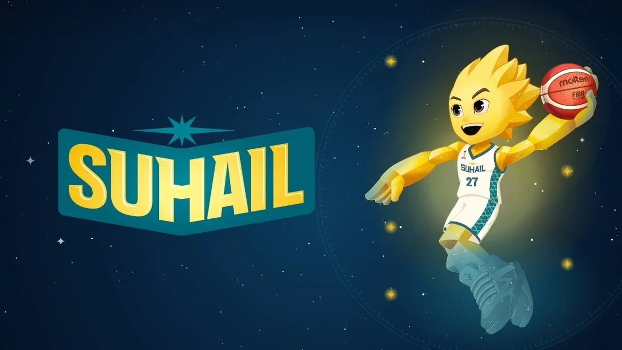 FIBA 2027 Dünya Kupası maskotu Suhail Doha'da tanıtıldı