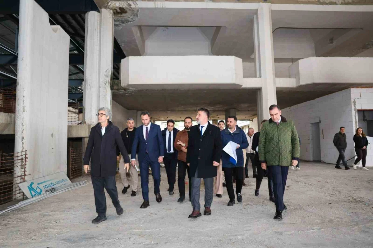Çekirge Teras projesinde yapım çalışmaları başladı