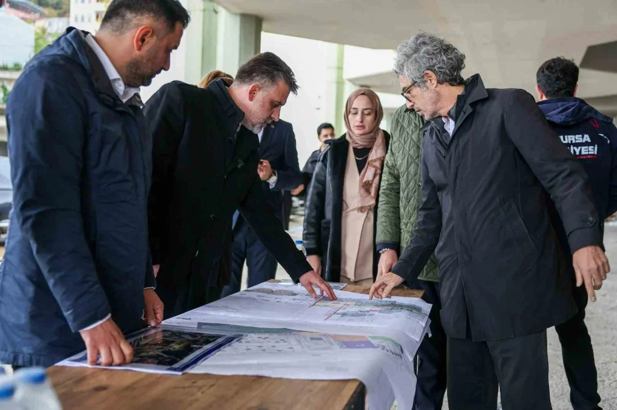 Çekirge Teras projesinde yapım çalışmaları başladı