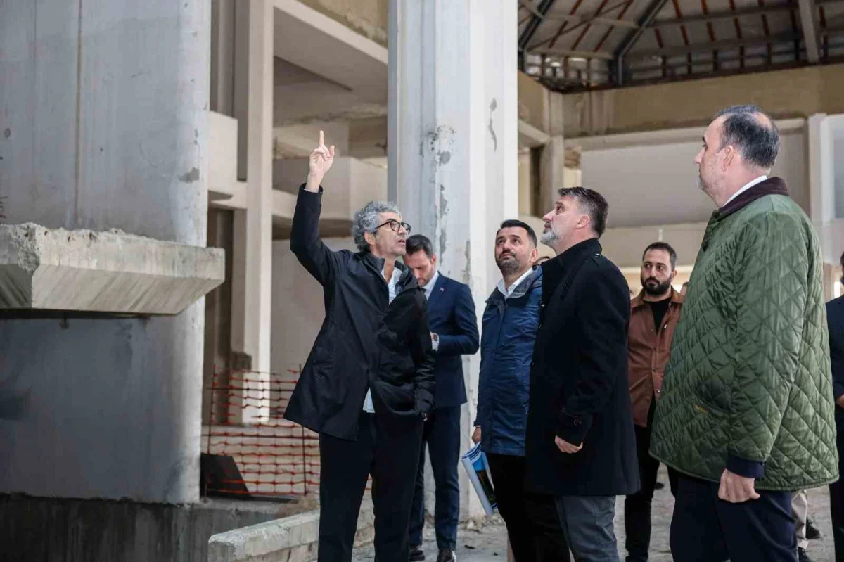 Çekirge Teras projesinde yapım çalışmaları başladı