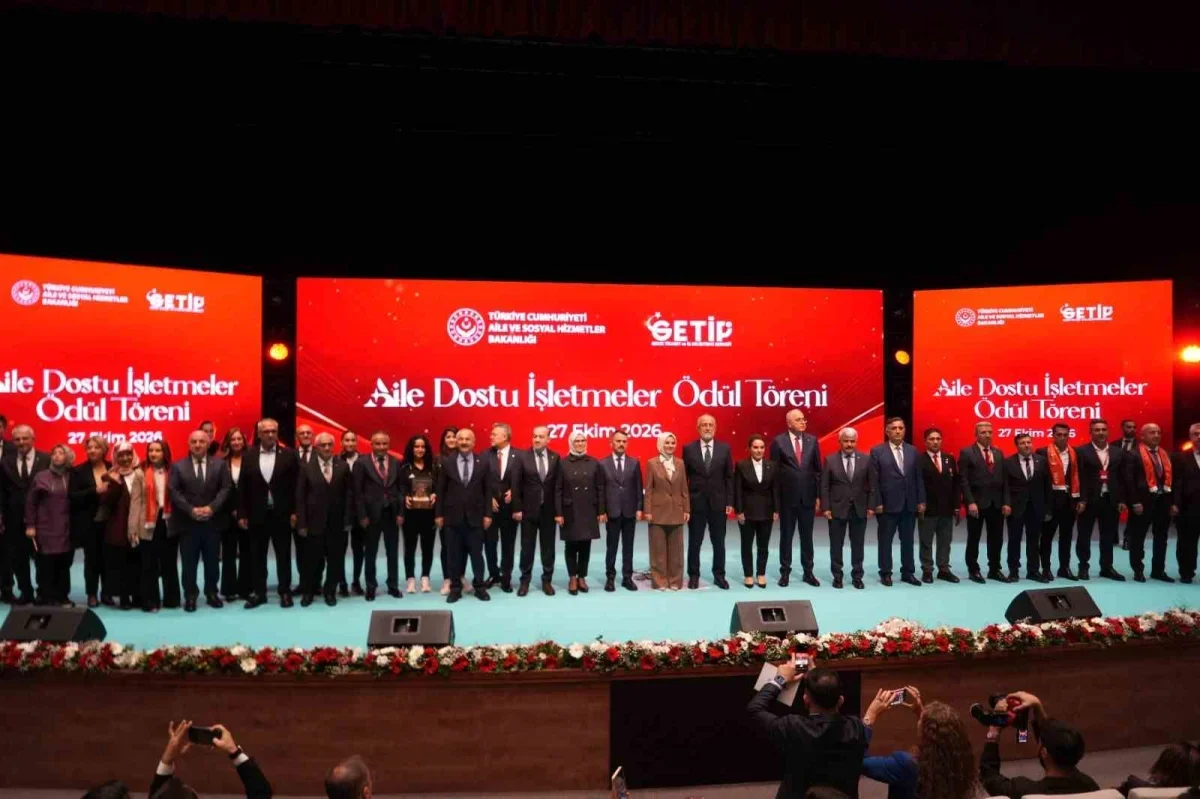 Kocaeli'de aile dostu işletmelere 19 kategoride ödül