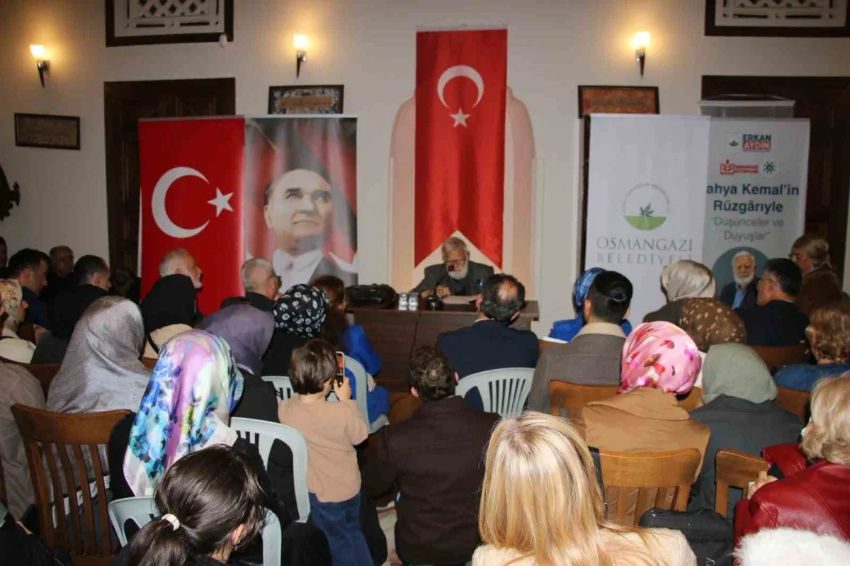 Sadettin Ökten, Yahya Kemal'i Bursa'da anlattı