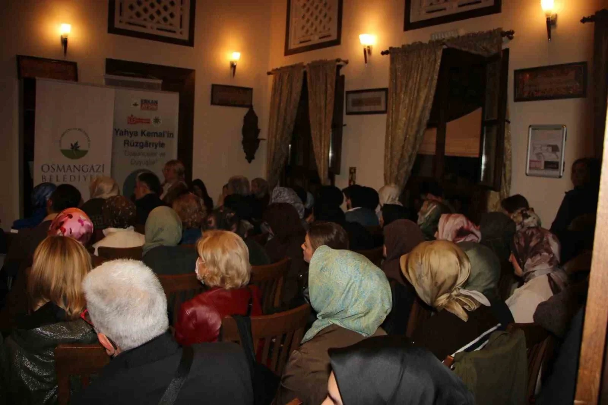 Sadettin Ökten, Yahya Kemal'i Bursa'da anlattı
