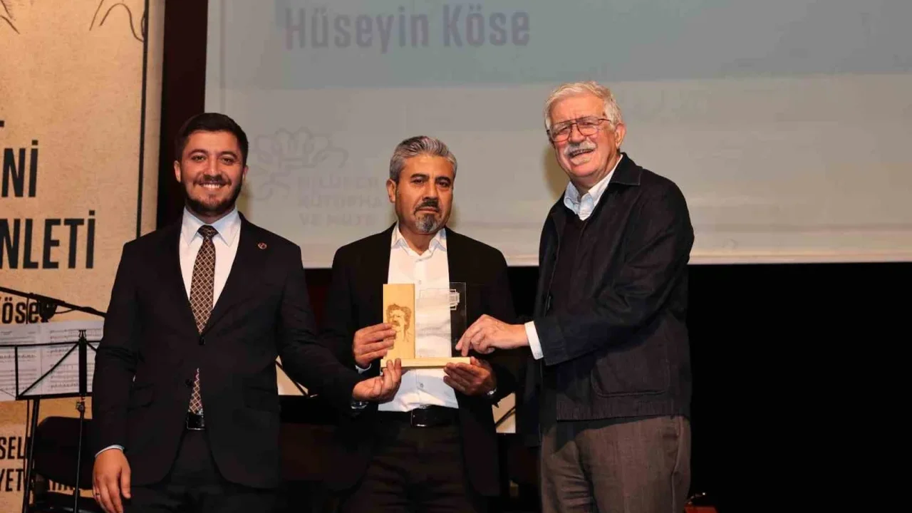 Nilüfer'de Mehmet H. Doğan ödülü Hüseyin Köse'nin