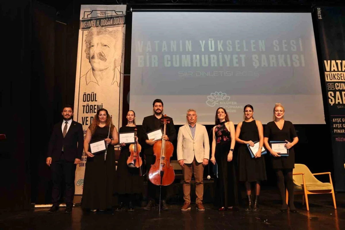 Nilüfer'de Mehmet H. Doğan ödülü Hüseyin Köse'nin
