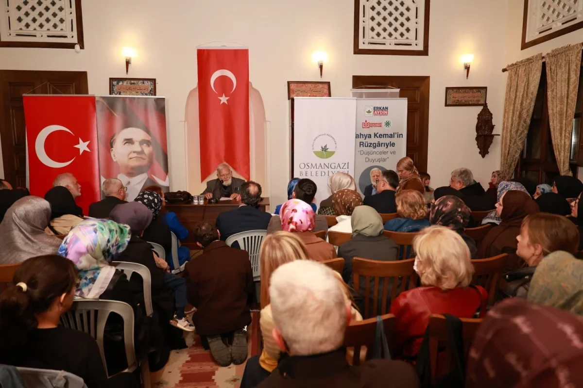 Osmangazi'de Yahya Kemal'in fikir mirası konuşuldu