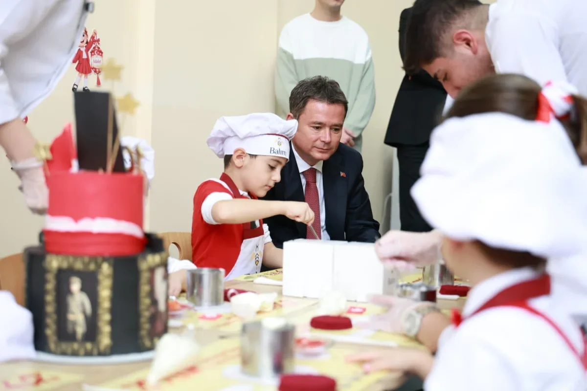 Osmangazi kreşlerinde 29 Ekim Cumhuriyet coşkusu