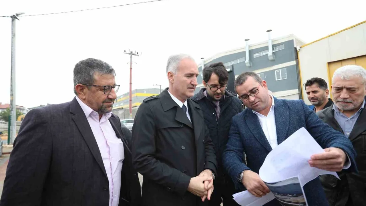 İnegöl'de 32 araçlık mahalle otoparkı tamamlandı