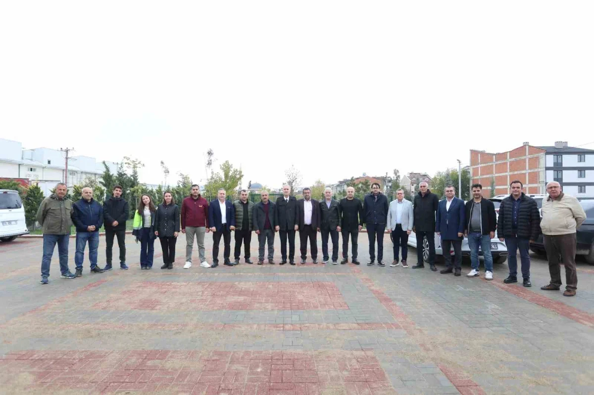 İnegöl'de 32 araçlık mahalle otoparkı tamamlandı