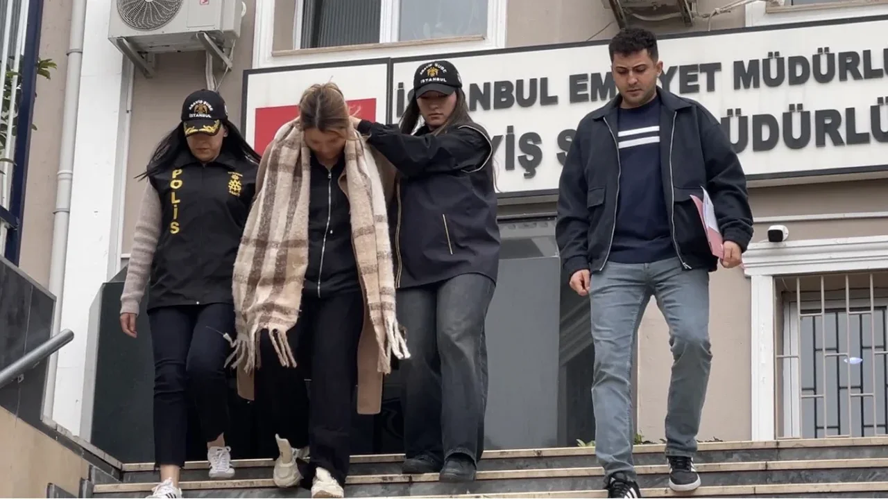 Ataşehir'de aranan kadın dubleks evin çatısında yakalandı