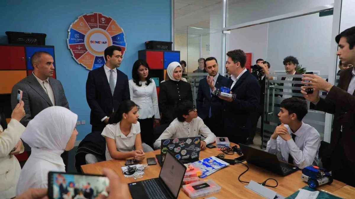 T3 Vakfı, Özbekistan'da Bilim Taşkent Merkezi'ni açtı