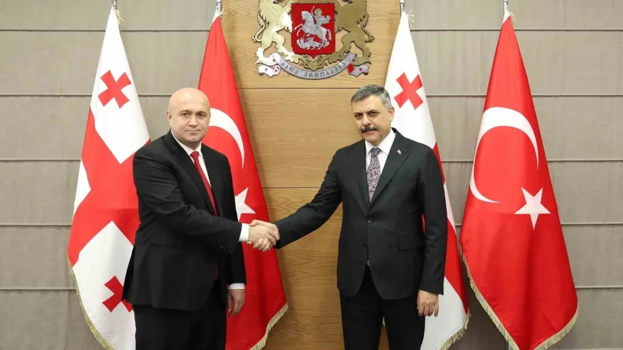Çiftçi, Gürcü mevkidaşıyla suçla mücadeleyi görüştü