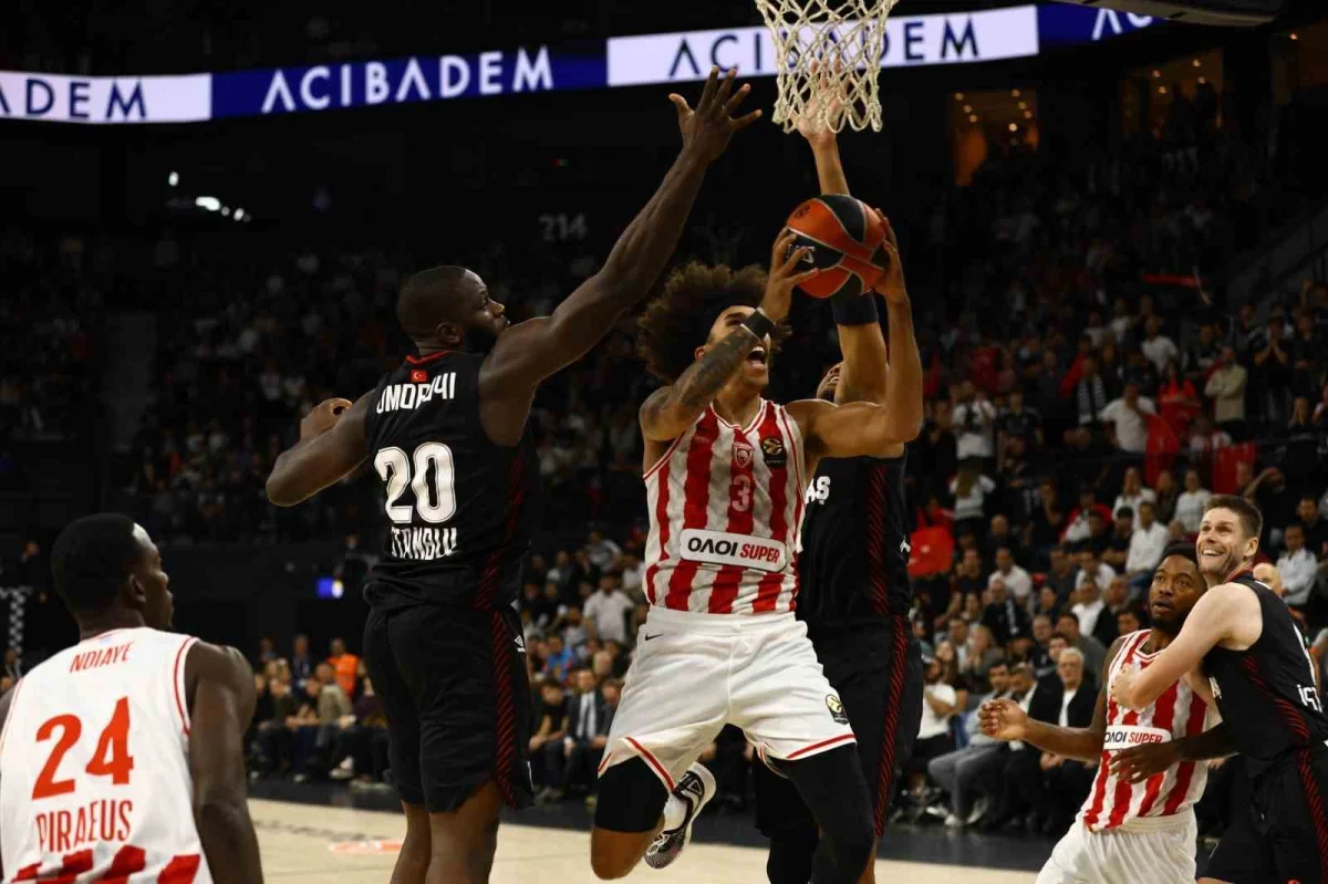 Beşiktaş, EuroLeague'de Olympiakos'a 73-81 yenildi