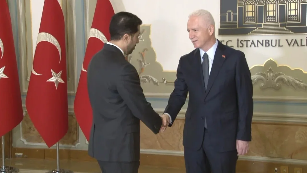 İstanbul Valisi Gül, bayram tebriklerini kabul etti
