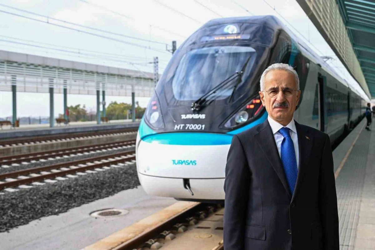 Milli Hızlı Tren Ankara-Kırıkkale'de test edildi