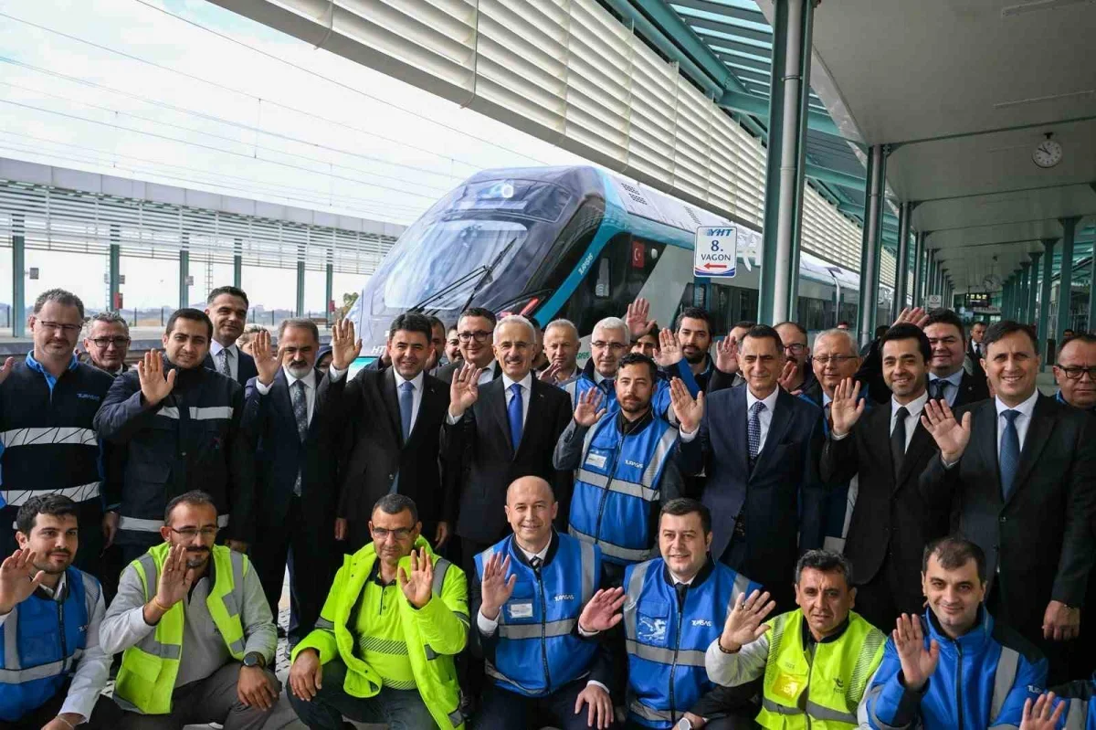 Milli Hızlı Tren Ankara-Kırıkkale'de test edildi