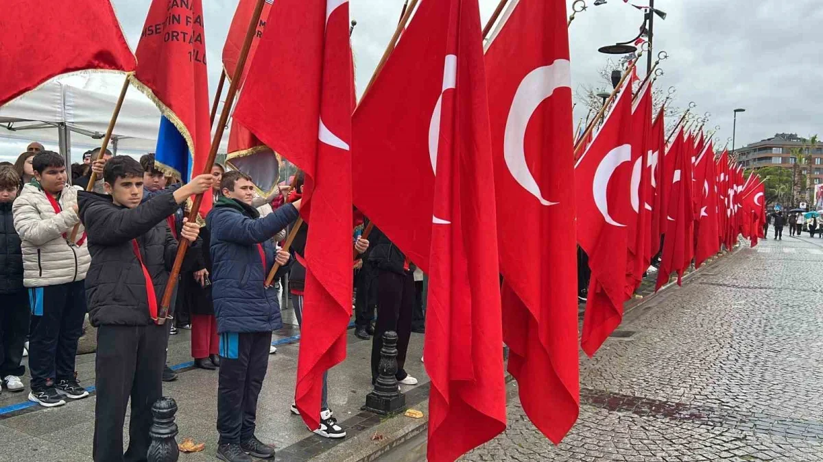 Çanakkale'de Cumhuriyet Bayramı törenle kutlandı
