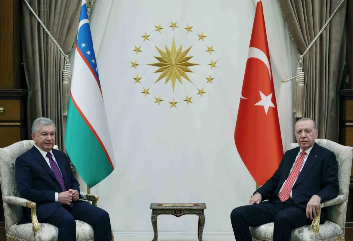 Erdoğan ve Mirziyoyev Ankara'da anlaşmalara imza attı