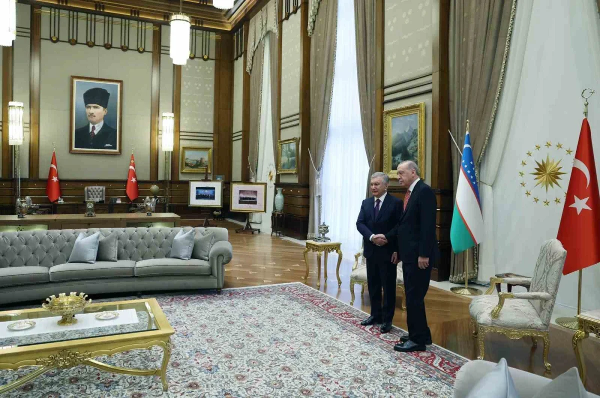 Erdoğan ve Mirziyoyev Ankara'da anlaşmalara imza attı
