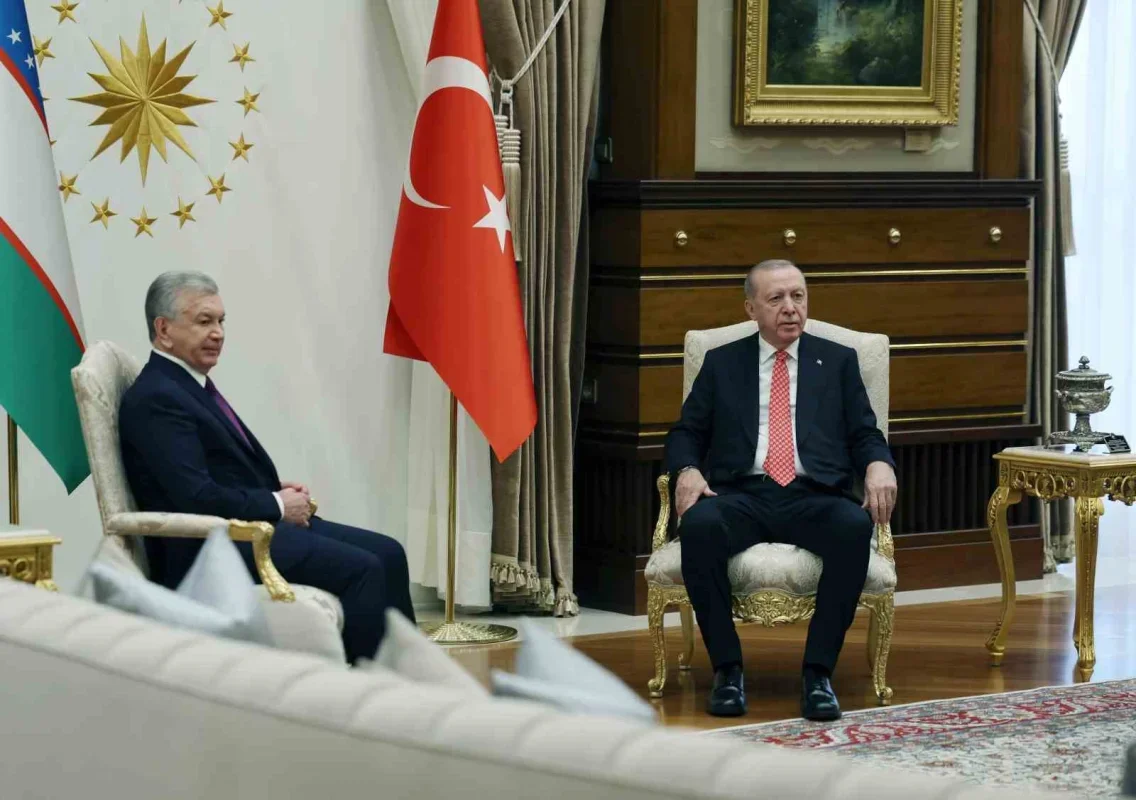 Erdoğan ve Mirziyoyev Ankara'da anlaşmalara imza attı