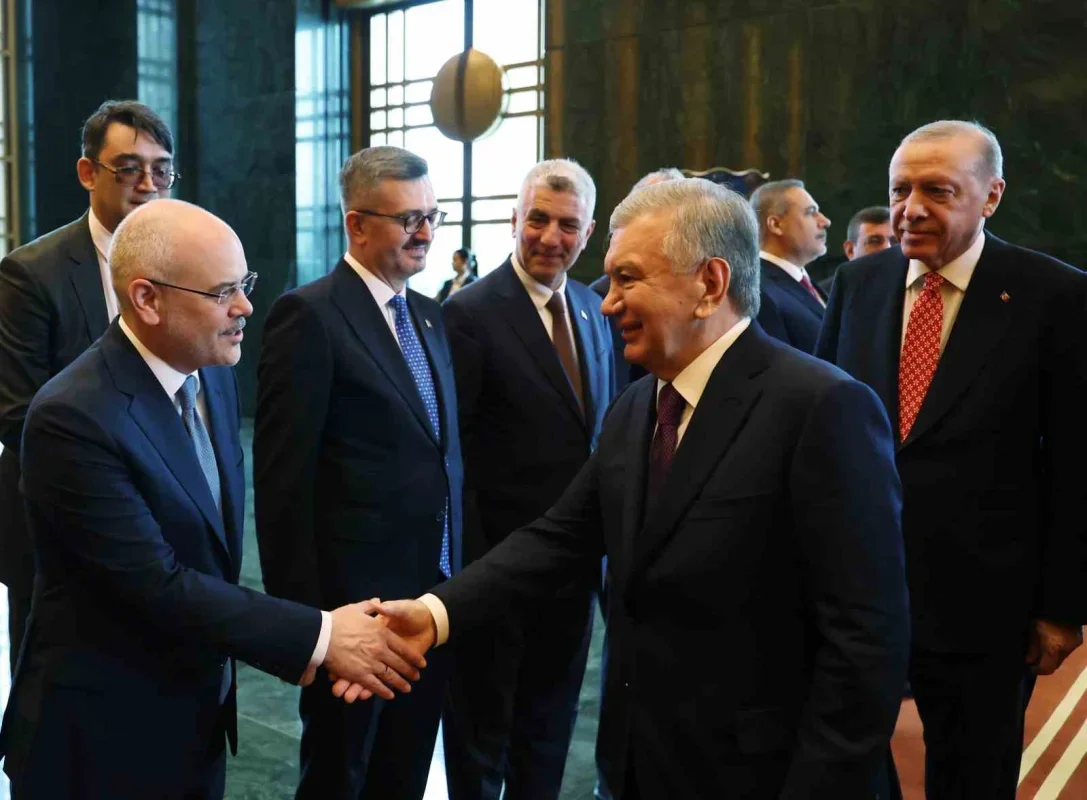 Erdoğan ve Mirziyoyev Ankara'da anlaşmalara imza attı