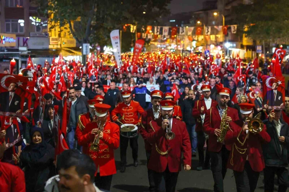Maltepe'de Cumhuriyet'in 103'üncü yılı kutlandı