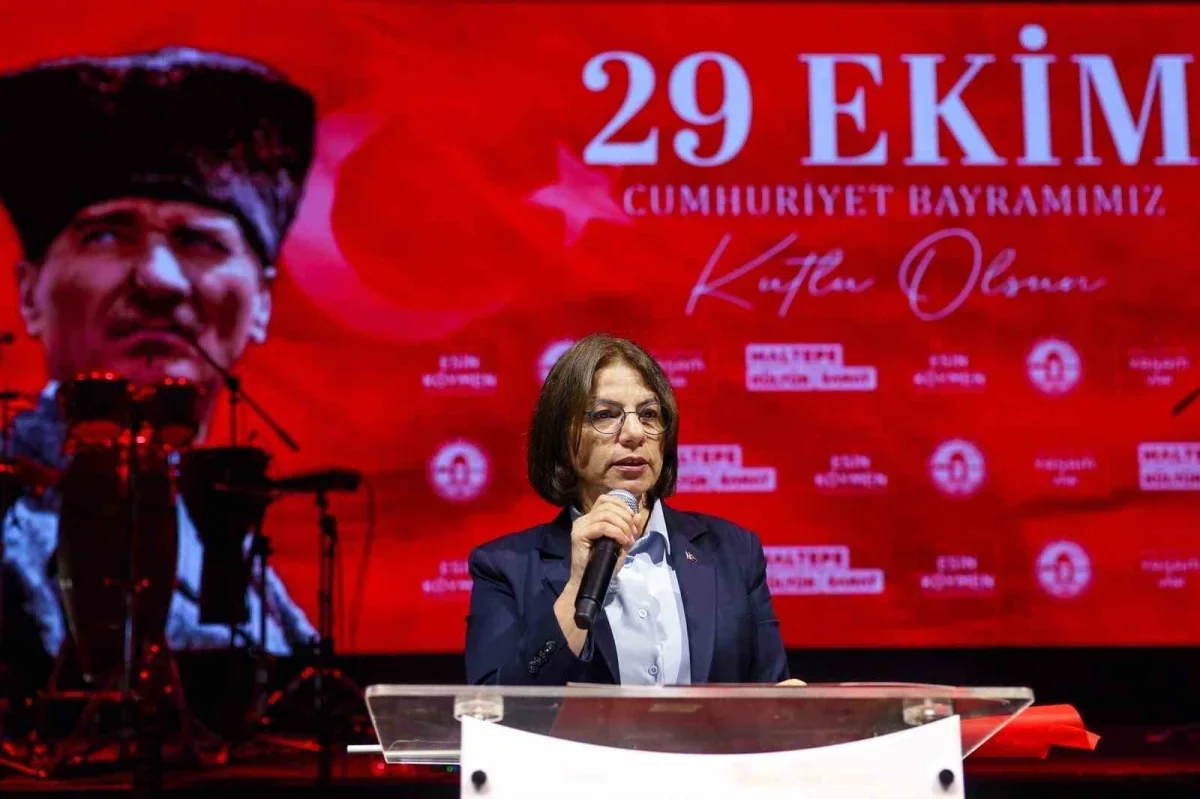 Maltepe'de Cumhuriyet'in 103'üncü yılı kutlandı