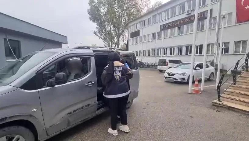 Bursa'da ziynet hırsızlığı şüphelisi yakalandı