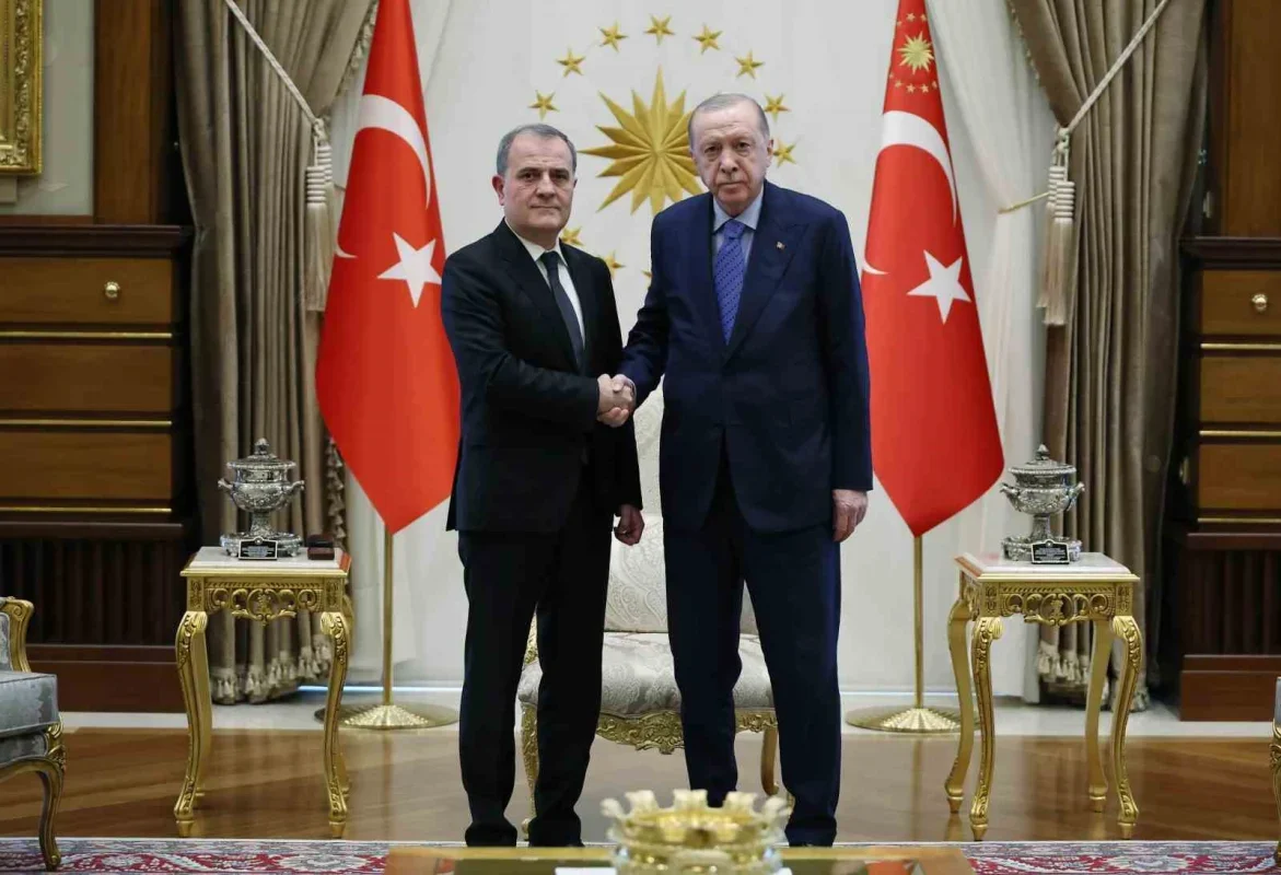 Erdoğan, Azerbaycan Dışişleri Bakanı Bayramov'la görüştü