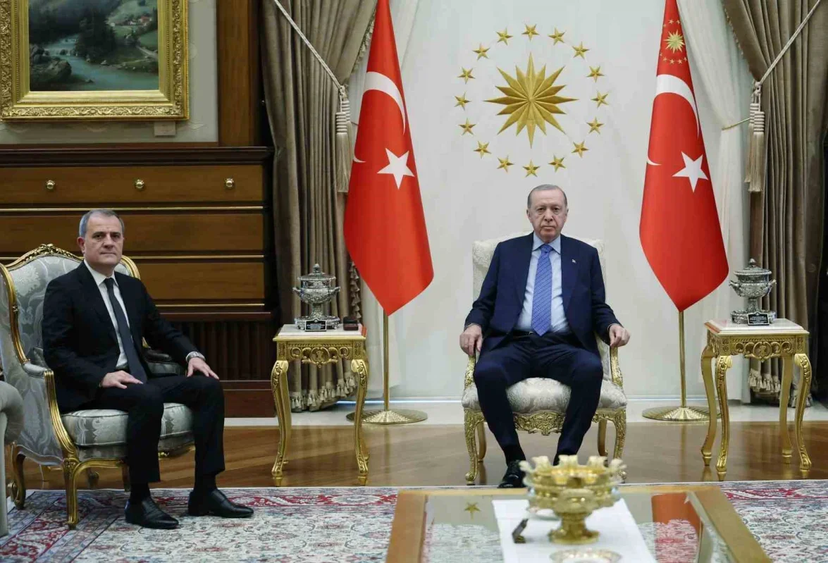 Erdoğan, Azerbaycan Dışişleri Bakanı Bayramov'la görüştü