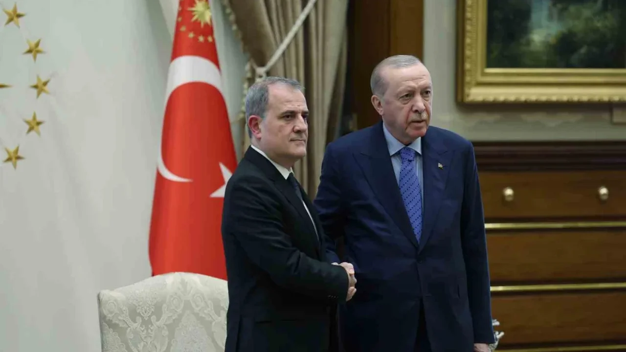 Erdoğan, Azerbaycan Dışişleri Bakanı Bayramov'la görüştü