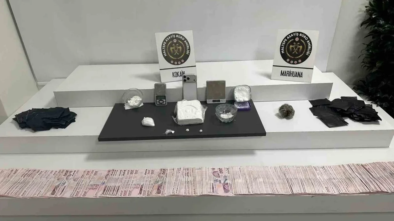 Maltepe ve Kartal'da uyuşturucu operasyonunda tutuklama