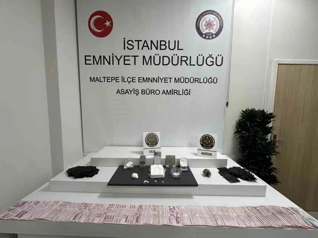 Maltepe ve Kartal'da uyuşturucu operasyonunda tutuklama