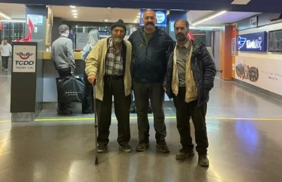 Uludağ'daki mağara yaşamı baba-oğul kavuşmasıyla sona erdi