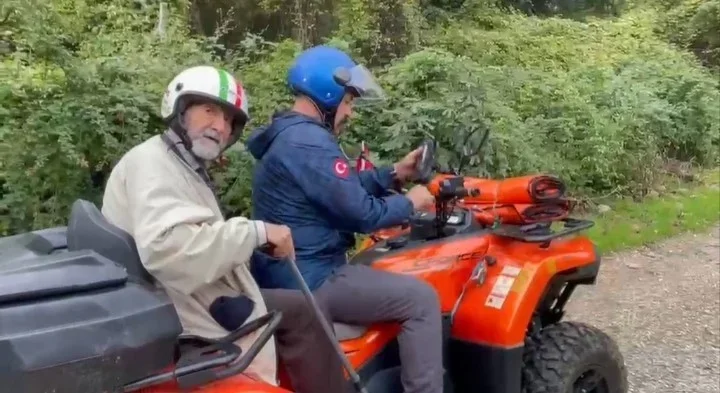 Uludağ'daki mağara yaşamı baba-oğul kavuşmasıyla sona erdi