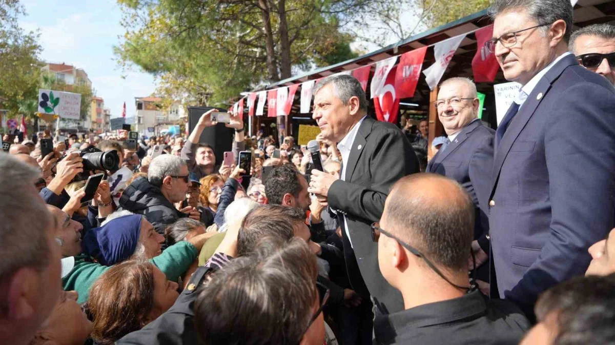 Özgür Özel, Edremit Körfezi'nde 4 ilçede zeytin mesaisi