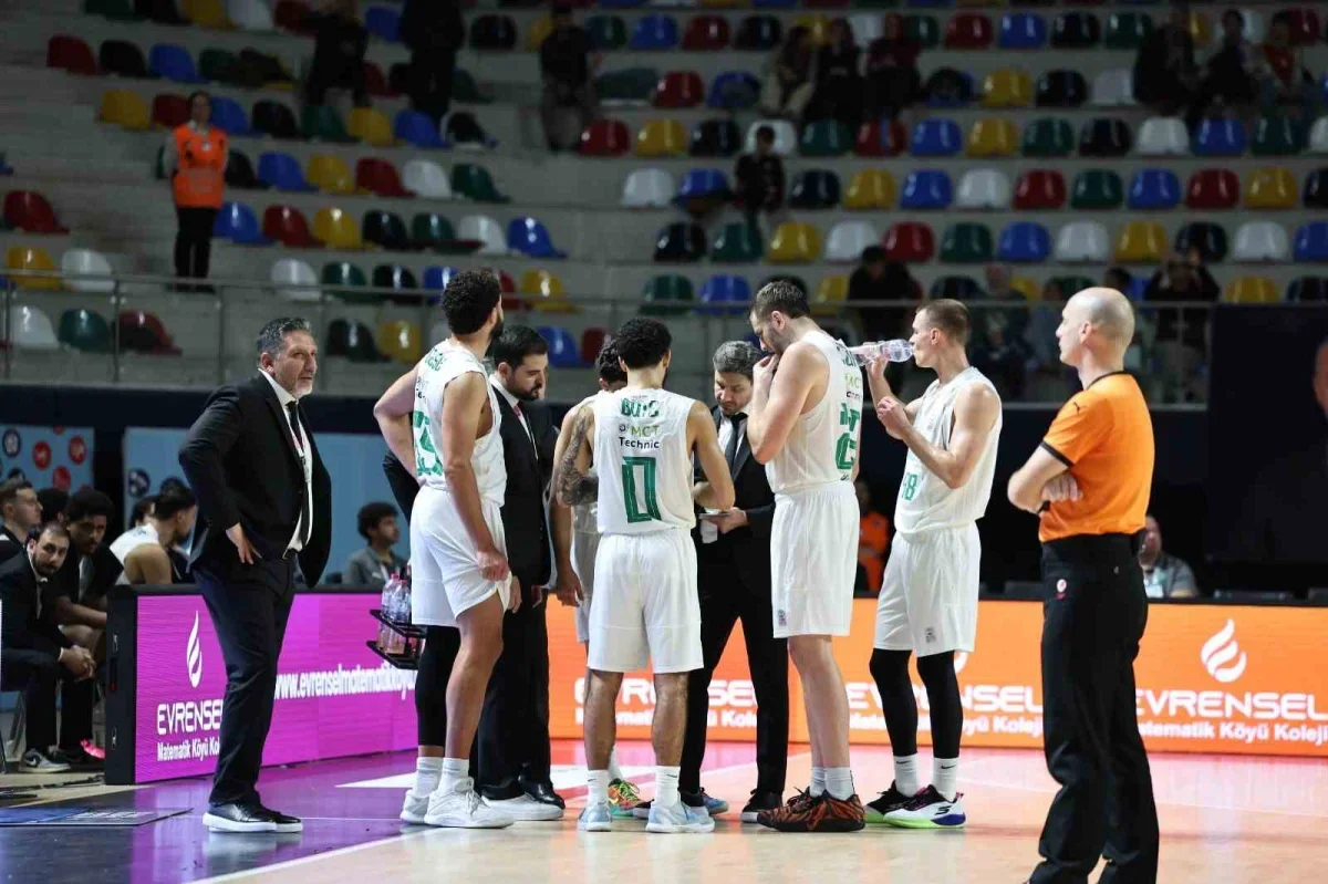 Trabzonspor, Körfez Basket'i deplasmanda 94-86 yendi